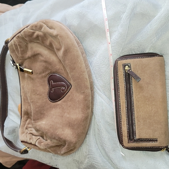 💥NWOT 💥VTG JUICY COUTURE MATCHING BAG AND LARGE WALLET - Picture 3 of 16